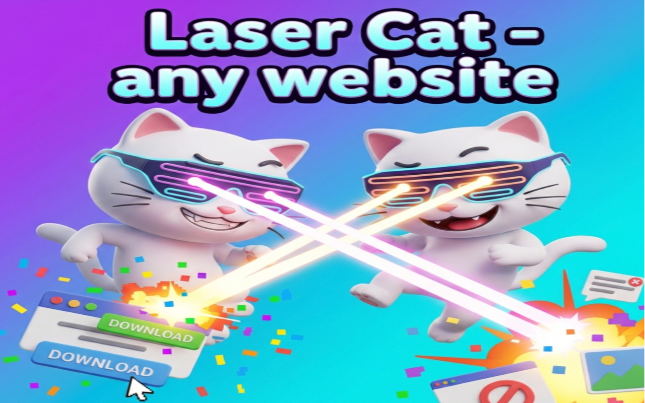 Laser Cat Hero Image