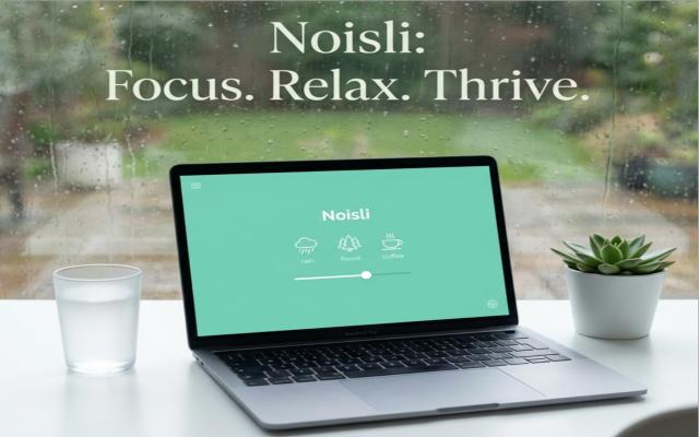 Pinning the Noisli extension to the Chrome toolbar