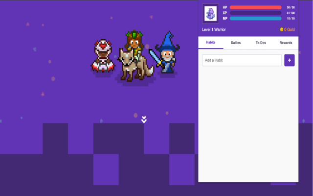 Habitica Task Dashboard